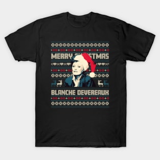 Blanche Devereaux Merry Christmas T-Shirt